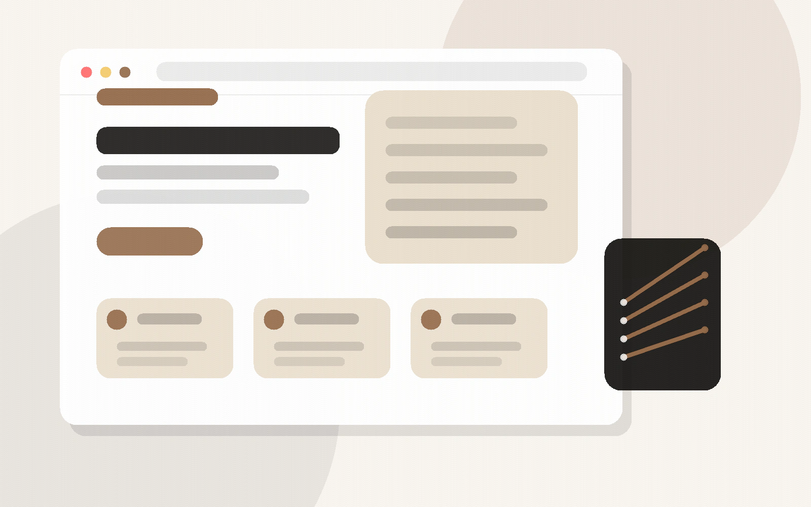 법무법인 홈페이지 업무 분야와 상담 전환 구조 예시 화면